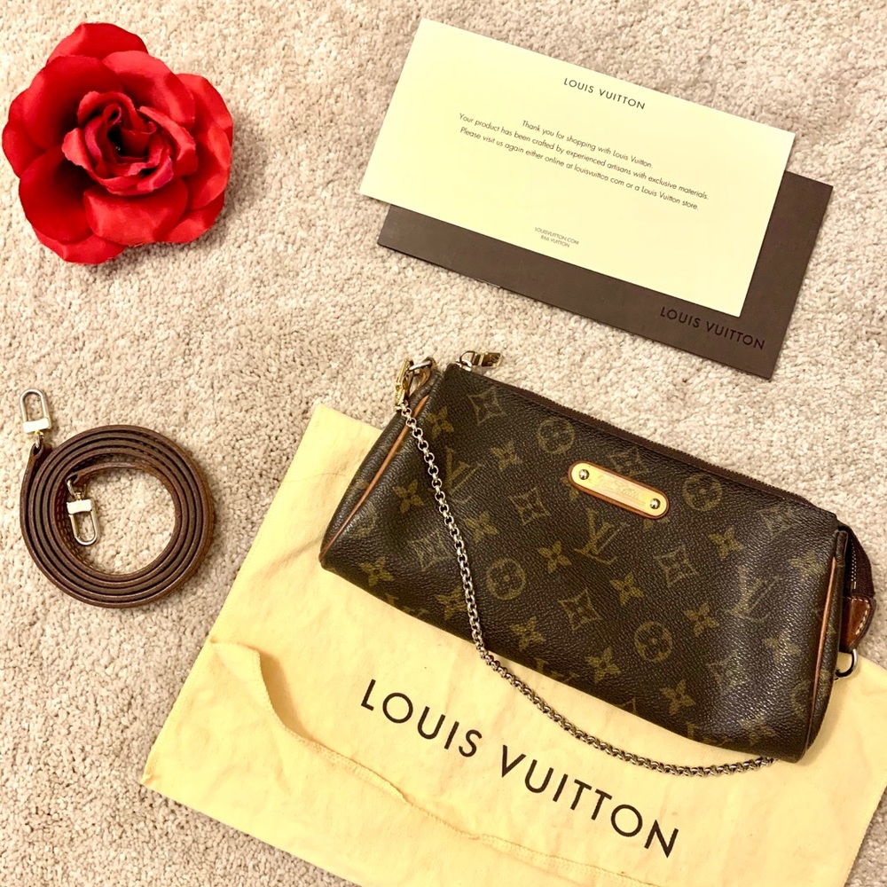 ❤️ LOUIS VUITTON EVA CLUTCH (Rare Find)